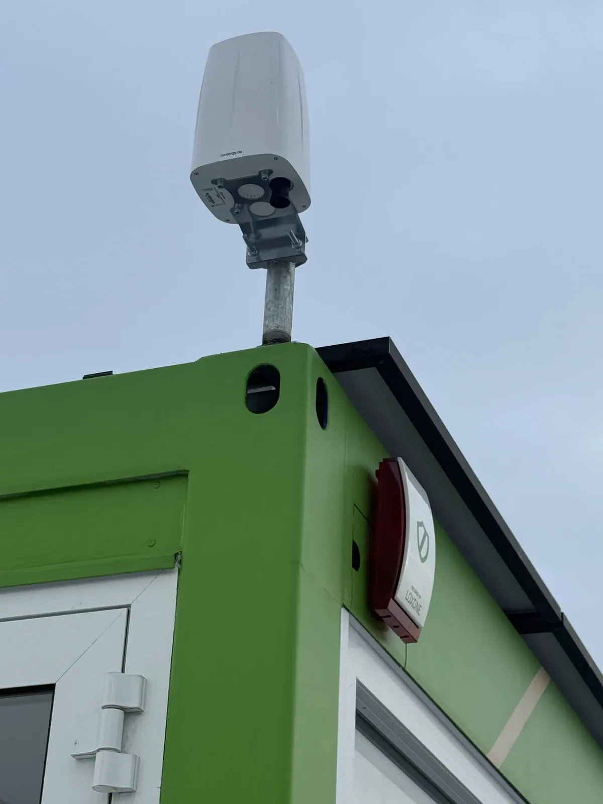 Netzwerk- und Verteilertechnik im Container
